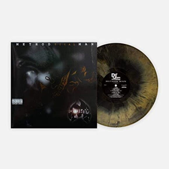 Method Man Tical LP ~ Excl. 180g Colored Vinyl (Gold & Black) + Stencil ~ New! - Picture 1 of 3